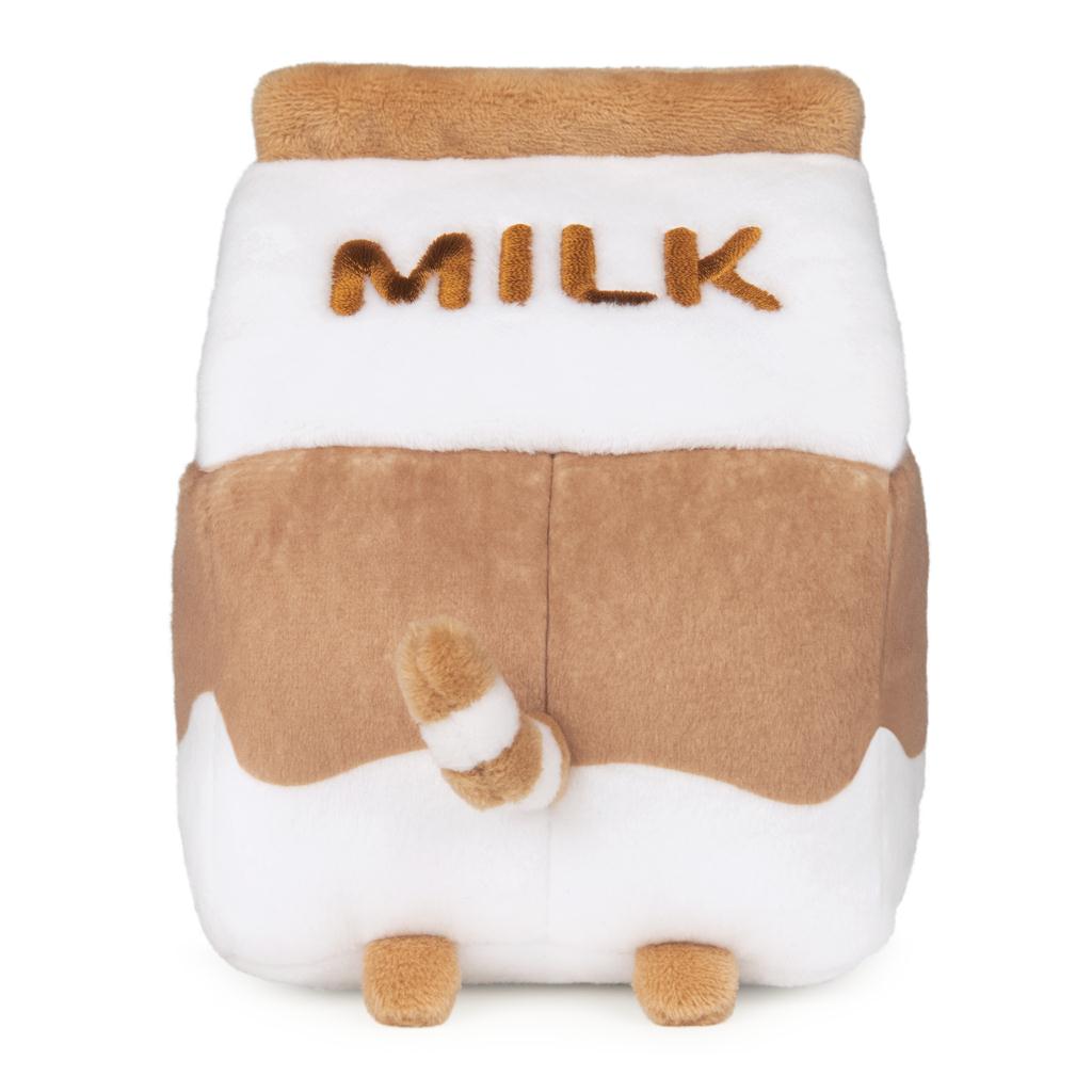 Gund Pusheen Chocolate Milk Plush, Brown/White, 6”