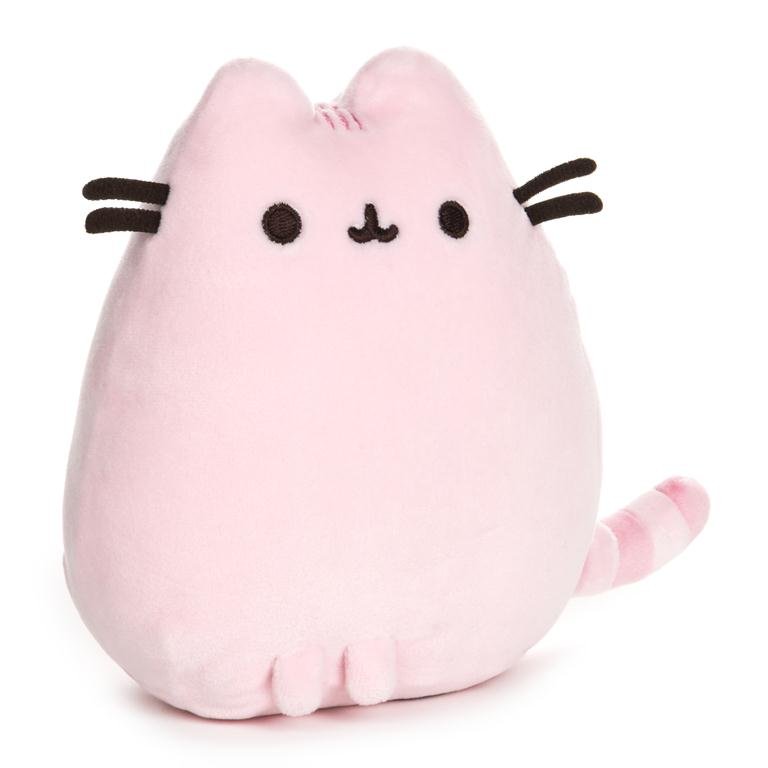 Gund Pusheen The Cat Squisheen Plush, Pink, 6"