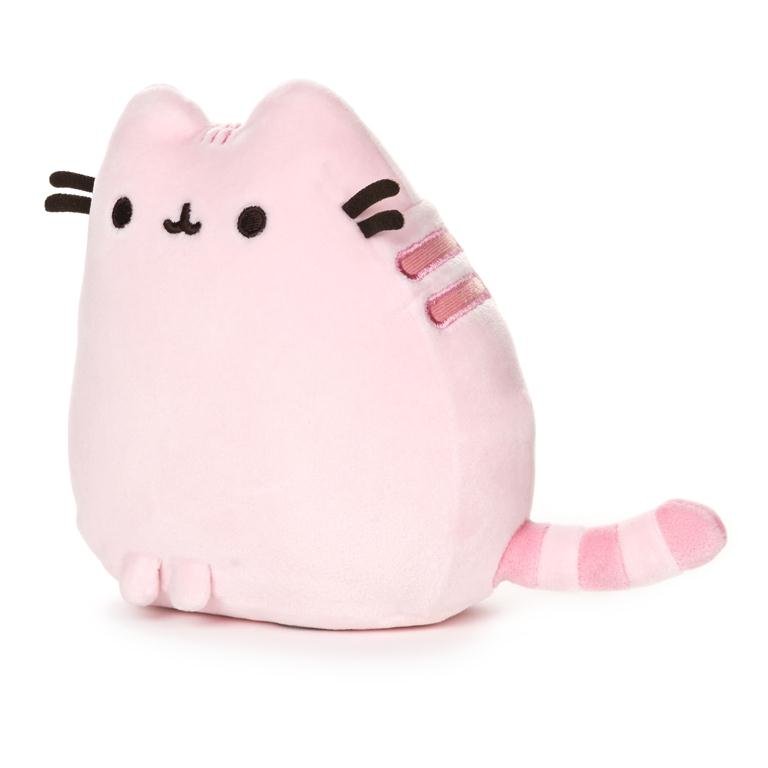 Gund Pusheen The Cat Squisheen Plush, Pink, 6"