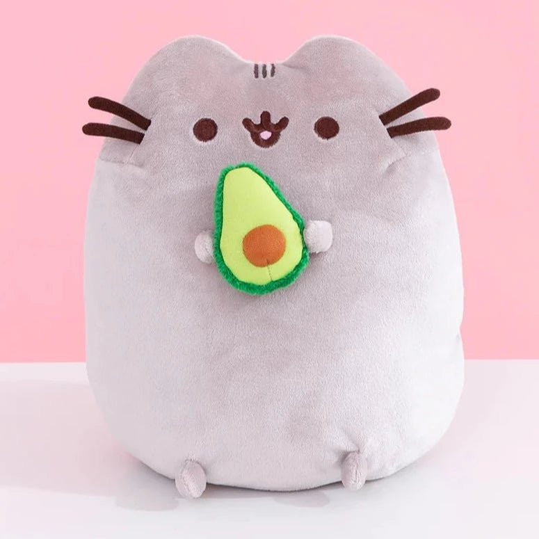 Gund Pusheen with Avocado, 9.5"