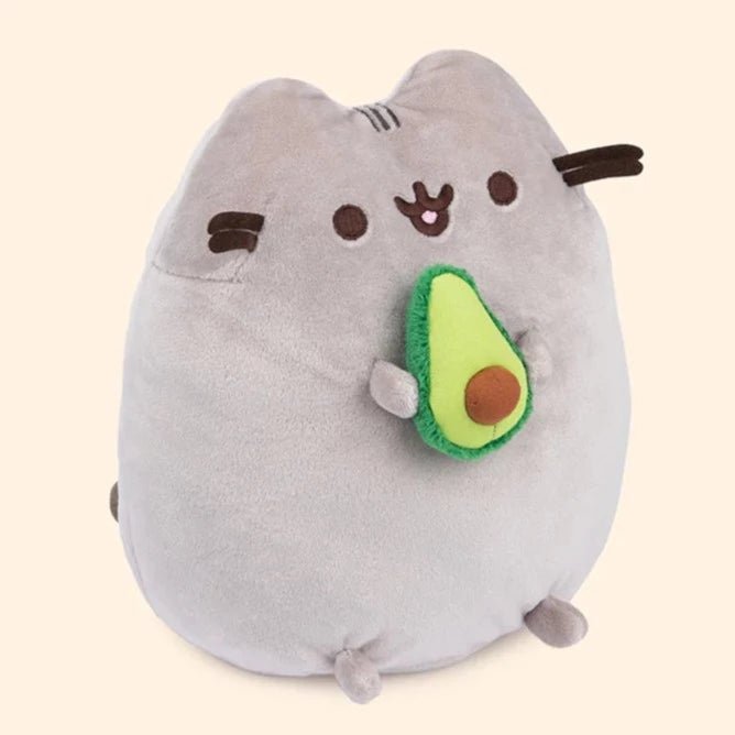 Gund Pusheen with Avocado, 9.5"