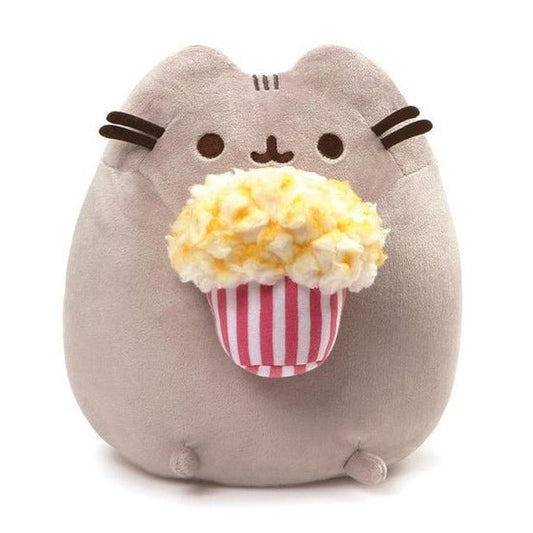 Gund Pusheen with Popcorn, 9.5"