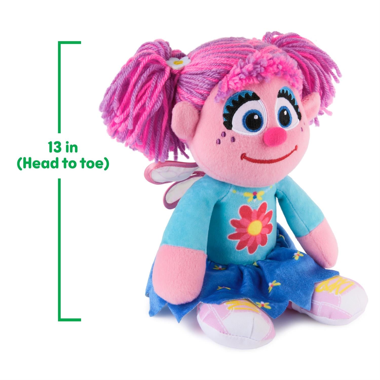 Gund Sesame Street Abby Cadabby Take Along Buddy, 13"