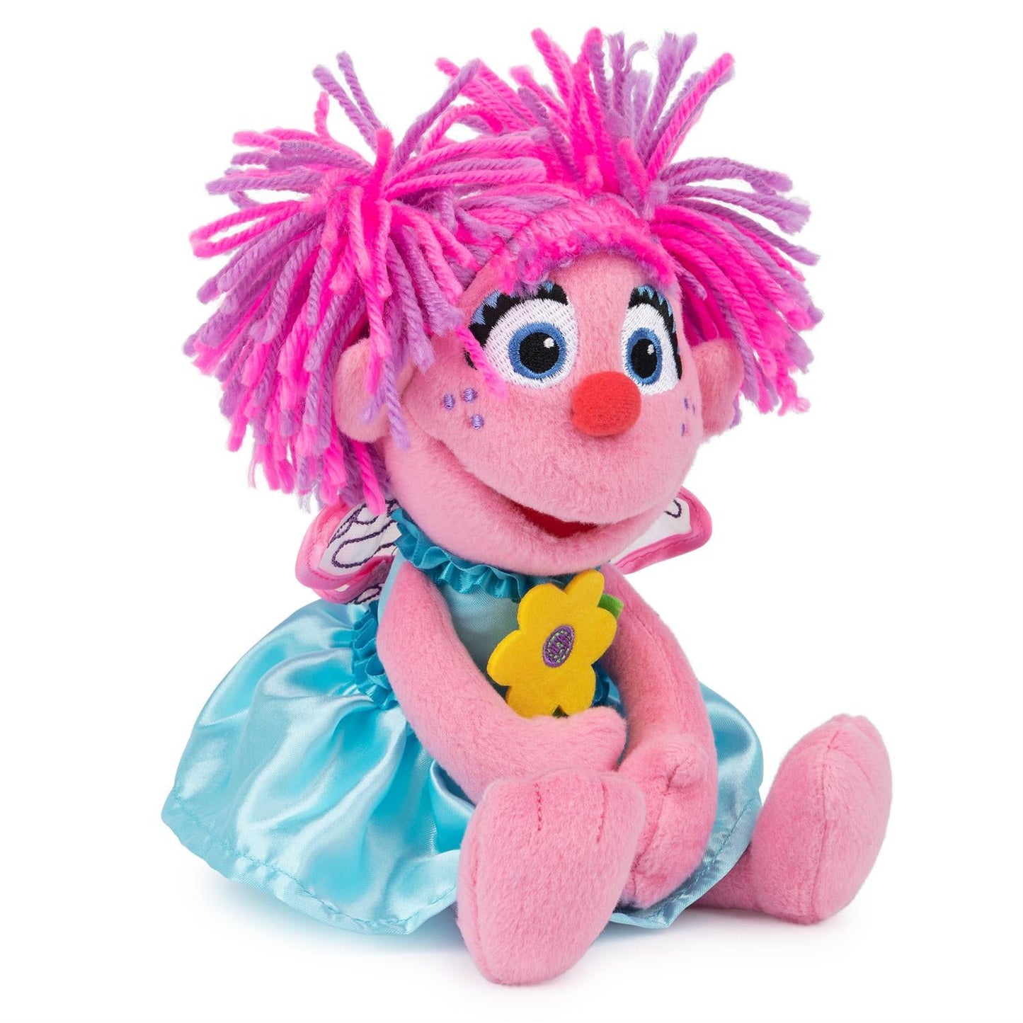 Gund Sesame Street Abby Cadabby with Flowers, 11"