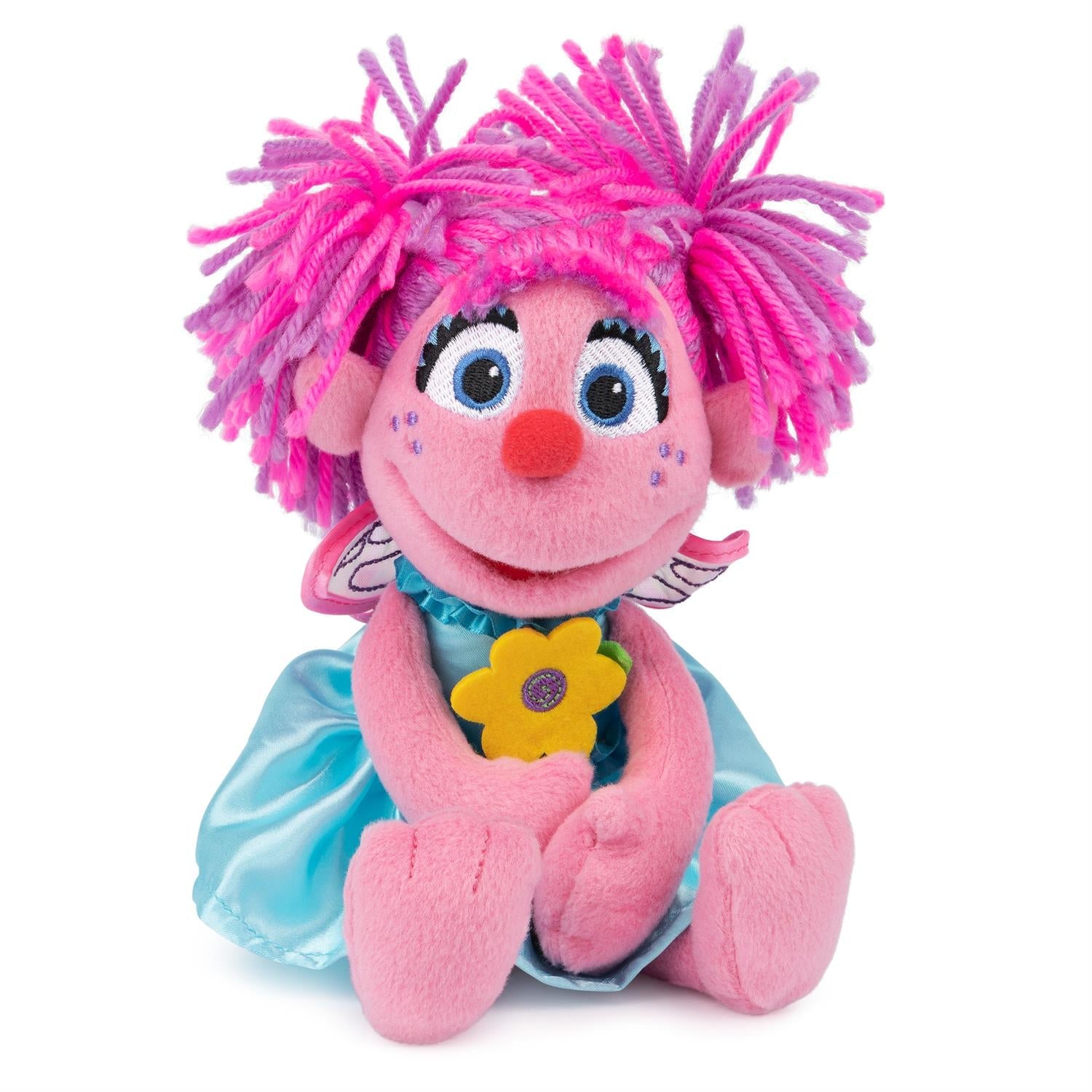 Gund Sesame Street Abby Cadabby with Flowers, 11"