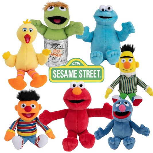Gund Sesame Street Beanbags (Set of 7)