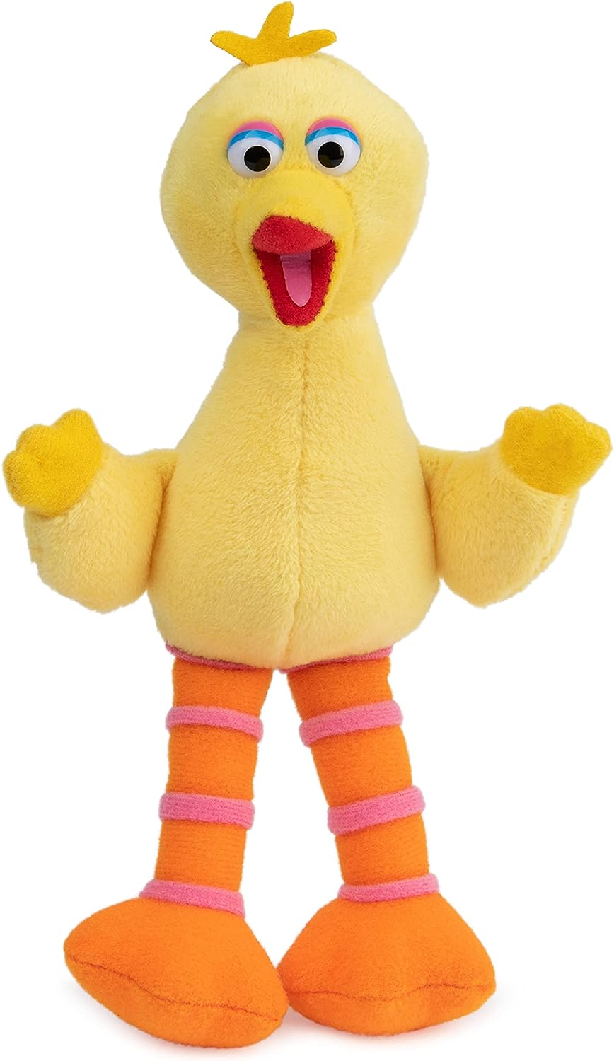 Gund Sesame Street Big Bird Beanbag, 7"