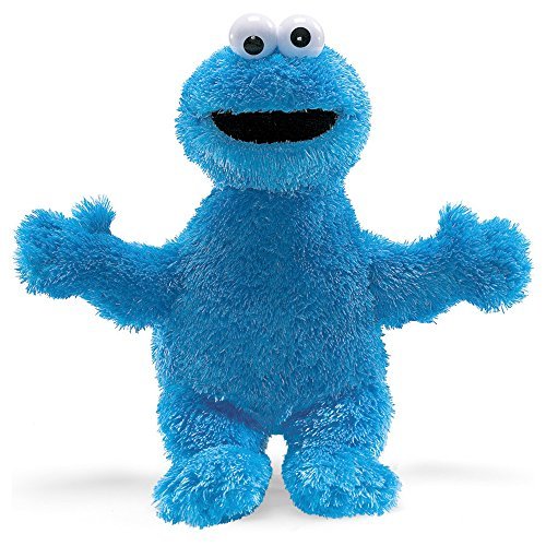 Gund Sesame Street Cookie Monster Muppet Plush, 12”