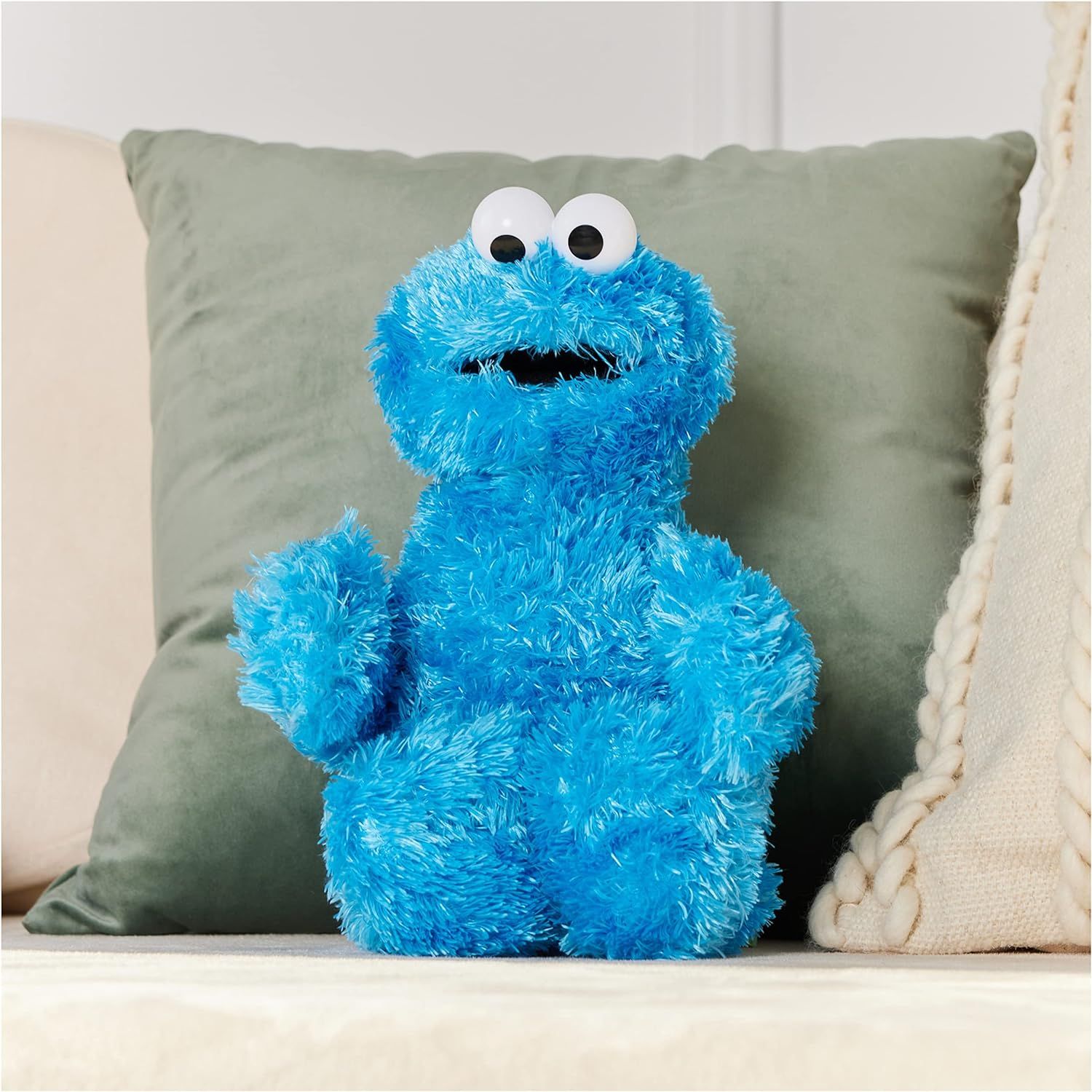 Gund Sesame Street Cookie Monster Muppet Plush, 12”