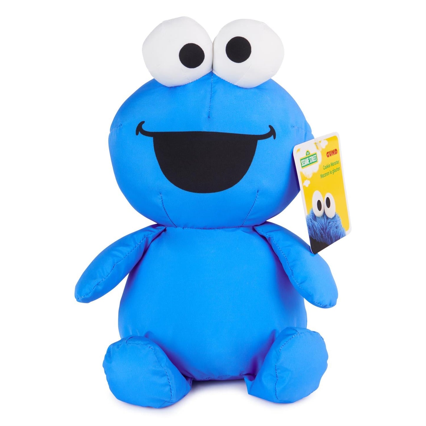 Gund Sesame Street Cookie Monster Muppet Premium Nylon Plush, 7”