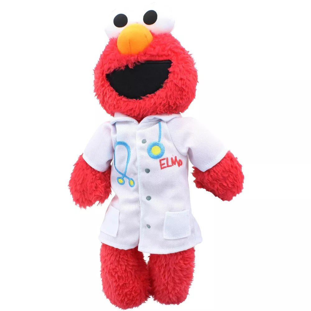 Gund Sesame Street Doctor Elmo Take-Along Buddy, 13"