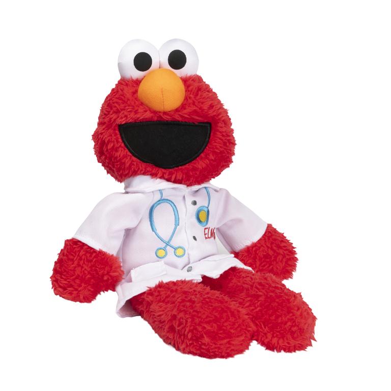 Gund Sesame Street Doctor Elmo Take-Along Buddy, 13"