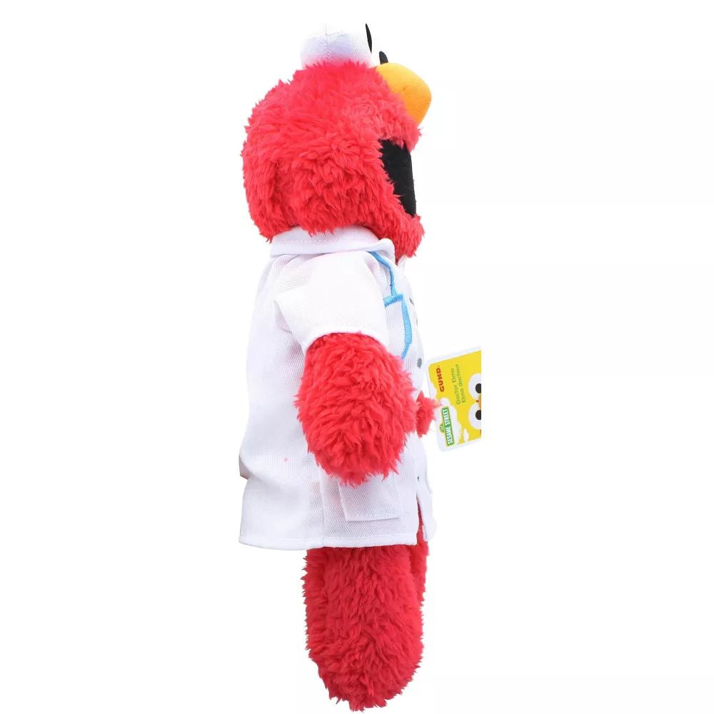 Gund Sesame Street Doctor Elmo Take-Along Buddy, 13"