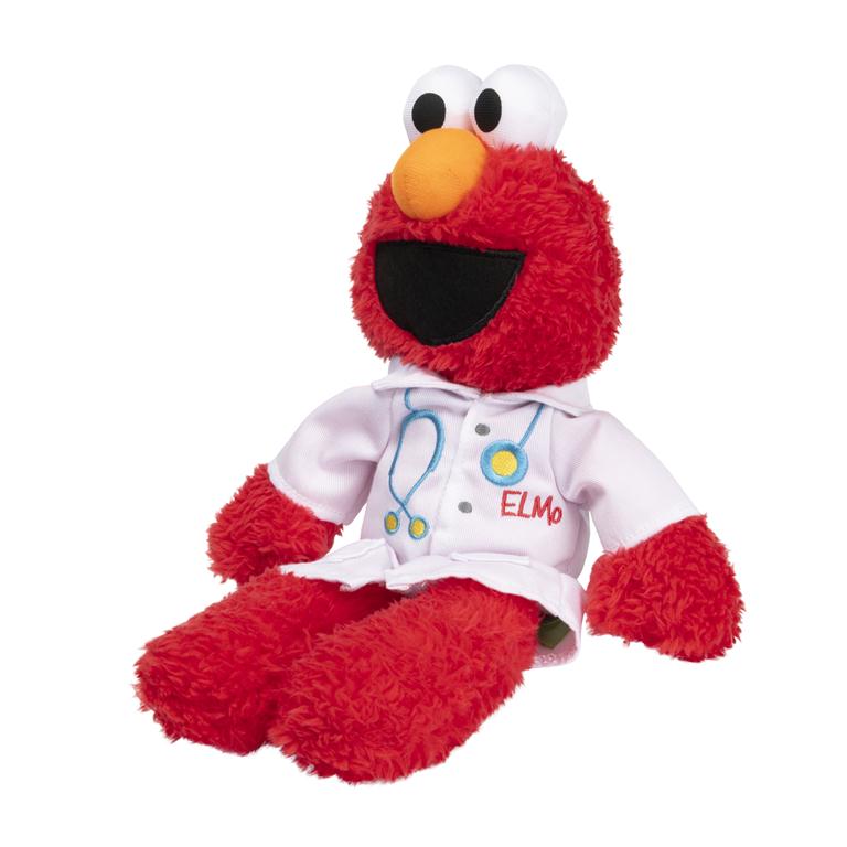 Gund Sesame Street Doctor Elmo Take-Along Buddy, 13"