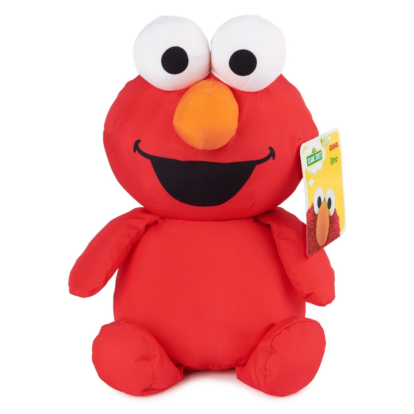 Gund Sesame Street Elmo Muppet Premium Nylon Plush, 7”