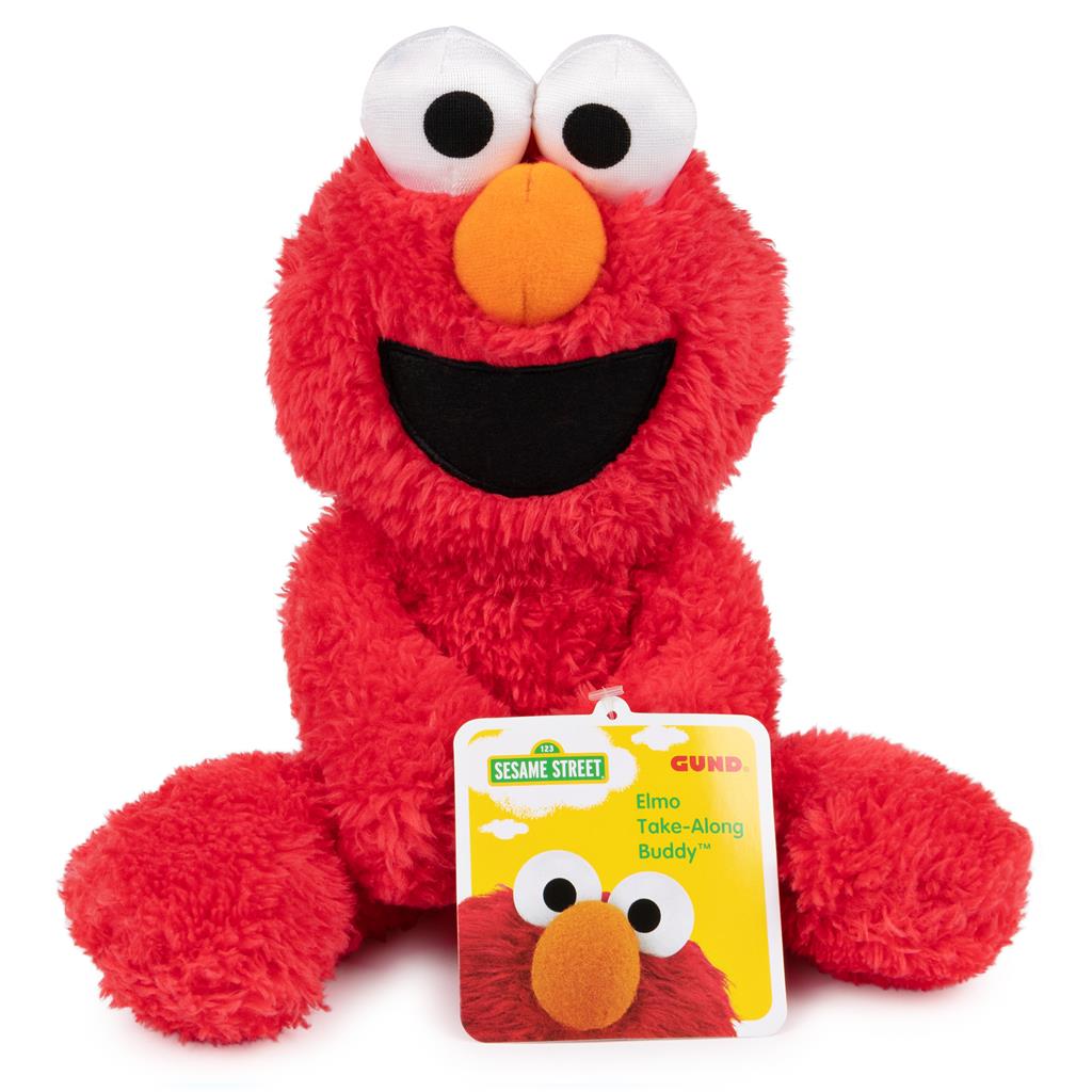 Gund Sesame Street Elmo Take Along Buddy, 13"