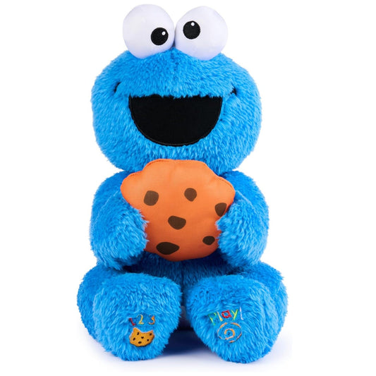 GUND Sesame Street Peek - a - Boo Cookie Monster Plush, 11”