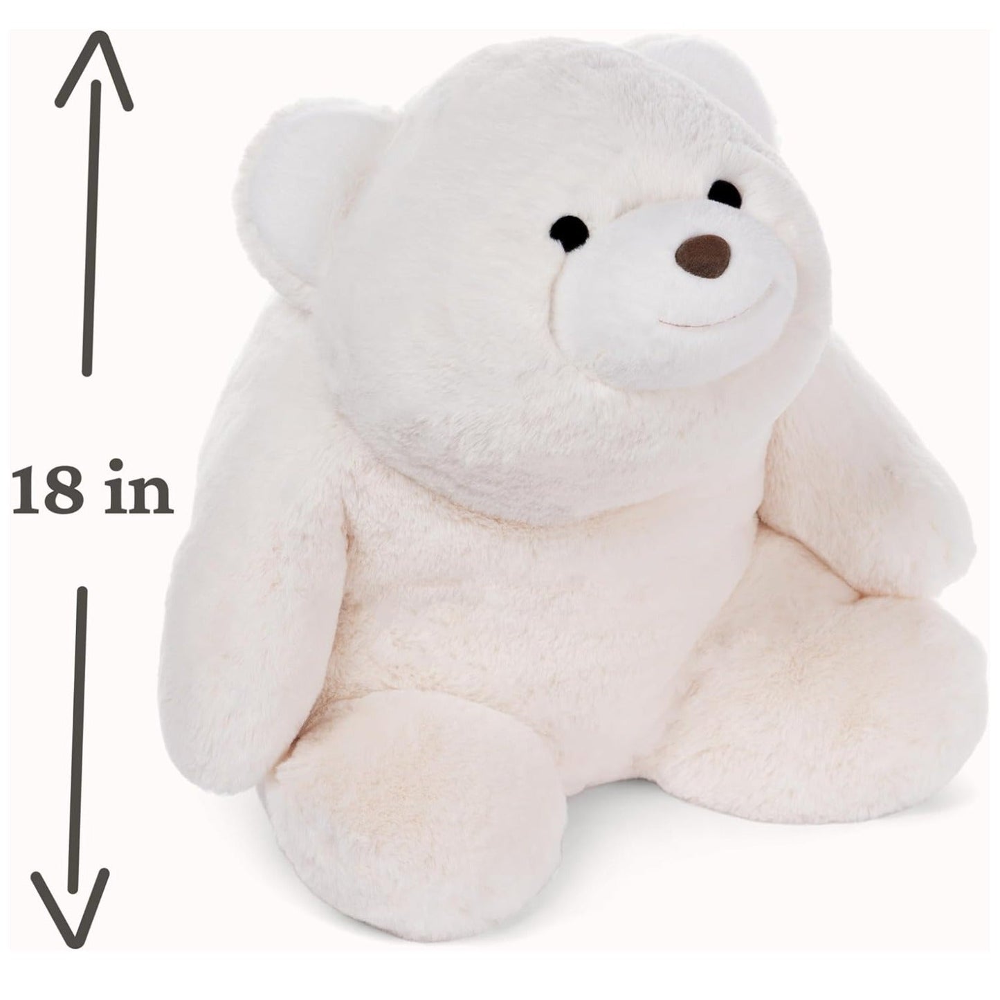 Gund Snuffles Teddy Bear Plush Polar Bear Extra Large, White, 18"