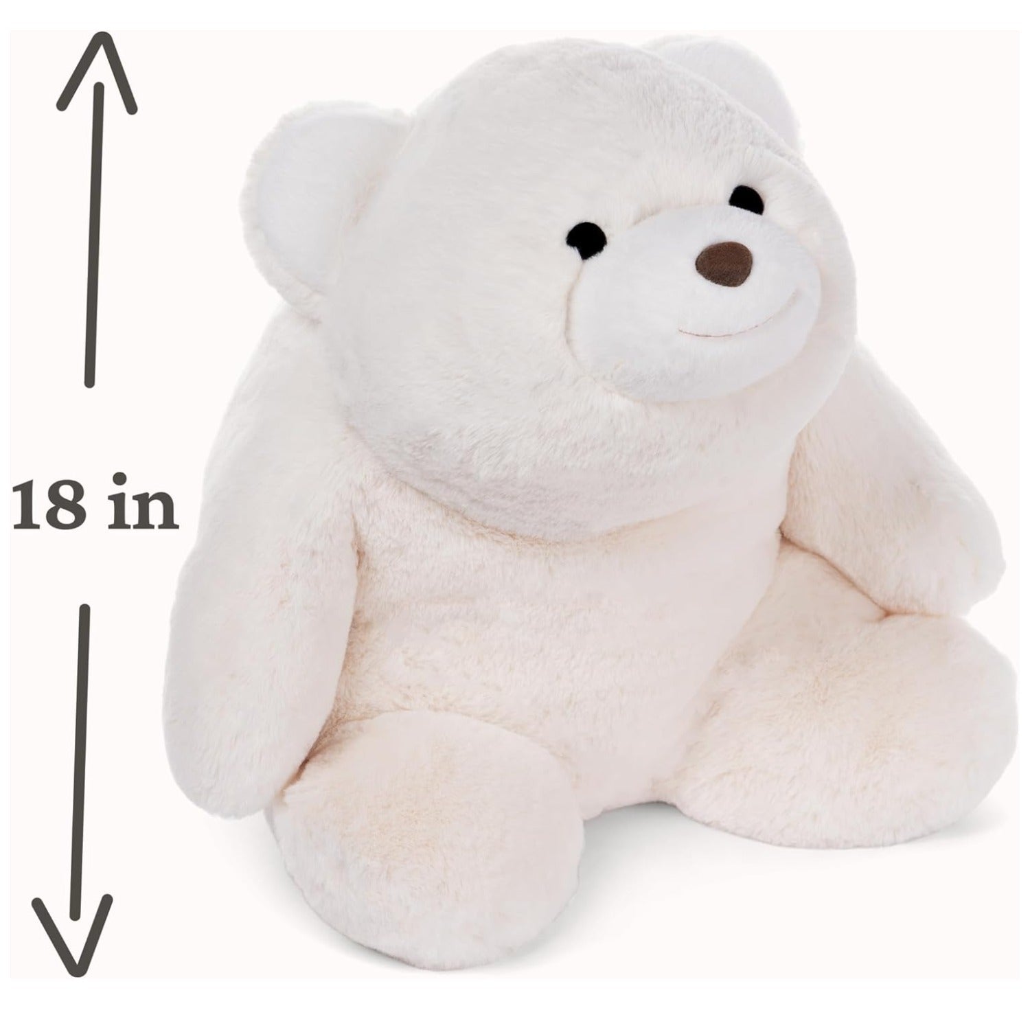 Gund Snuffles Teddy Bear Plush Polar Bear Extra Large, White, 18"
