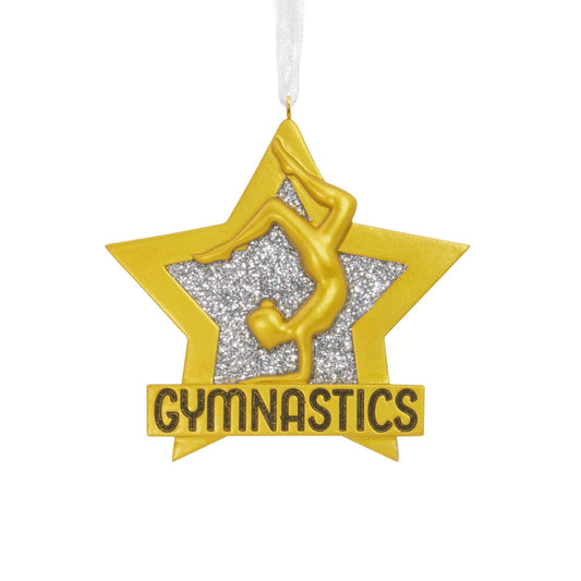 Gymnastics Star Hallmark Ornament $12.99