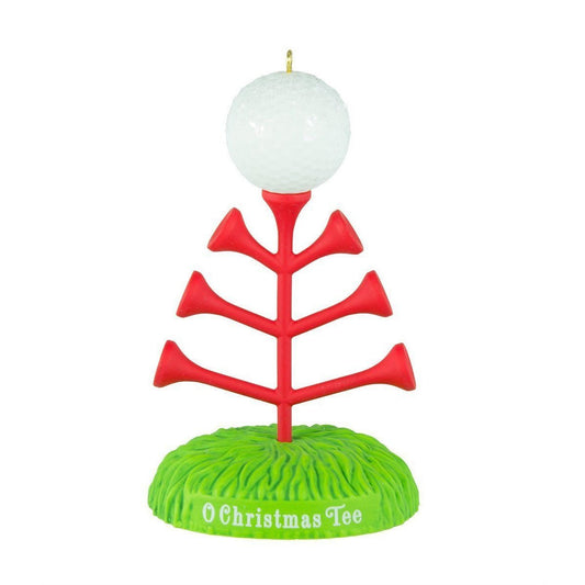 Hallmark 2016 Christmas Ornament O Christmas Tee Golf Ornament