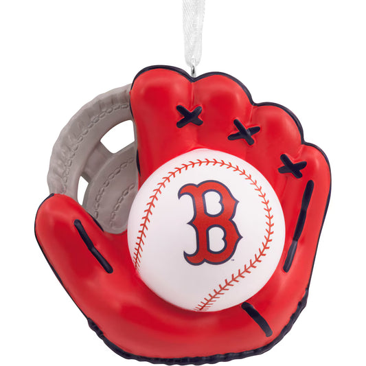 MLB Boston Red Sox Baseball Glove Ornament