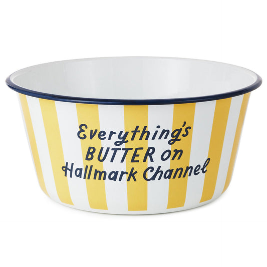 Hallmark Channel Everything's Butter Popcorn Bowl, 50 oz.