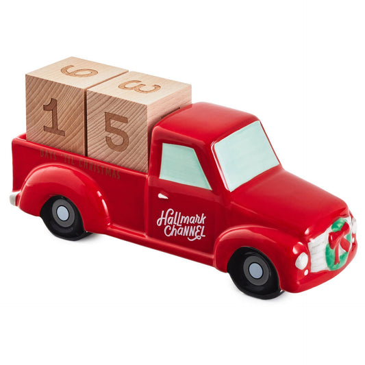Hallmark Channel Red Truck Christmas Countdown Perpetual Calendar