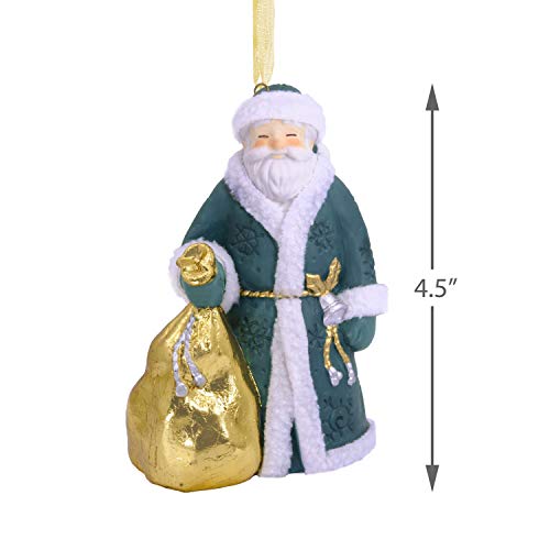 Hallmark Christmas Signature Premium Santa Claus Porcelain Ornament