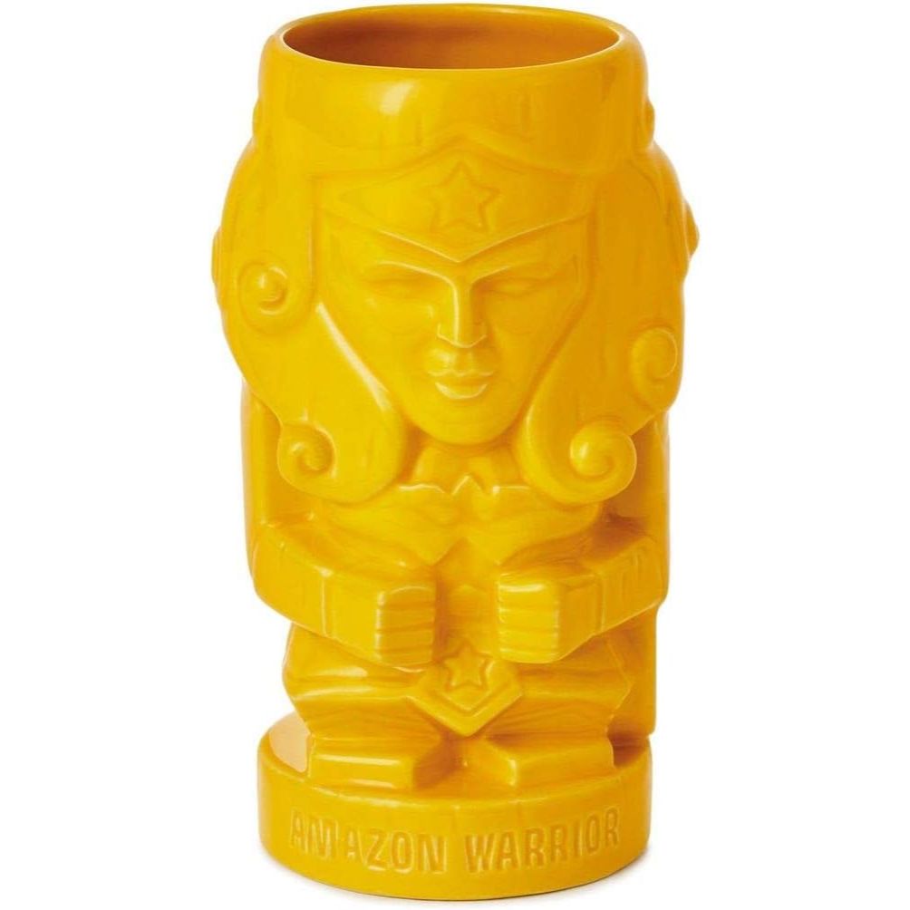 Hallmark DC Comics Wonder Woman Ceramic Tiki Mug, 10 oz