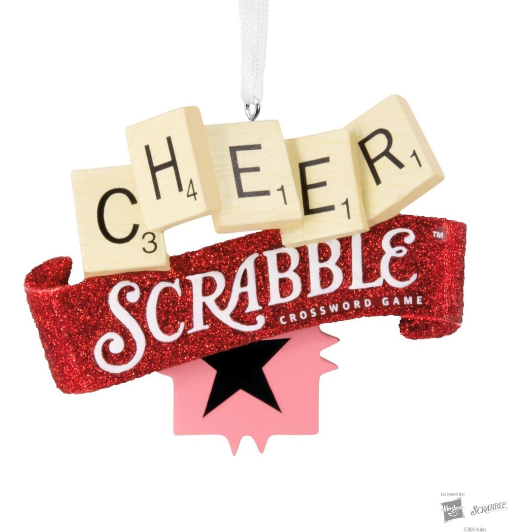 Hallmark Hasbro Scrabble "Holiday Cheer" Christmas Ornament