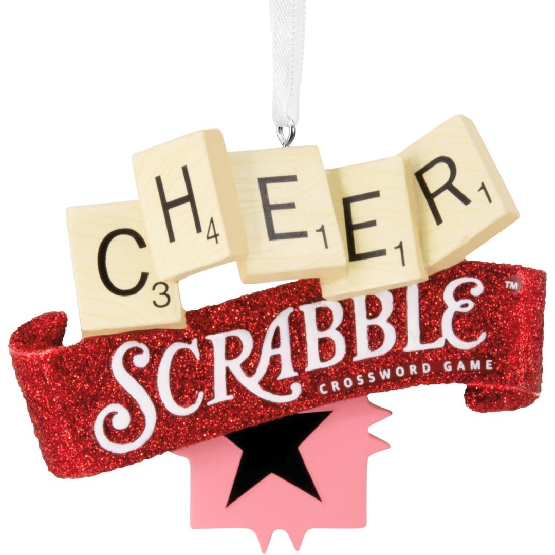 Hallmark Hasbro Scrabble "Holiday Cheer" Christmas Ornament