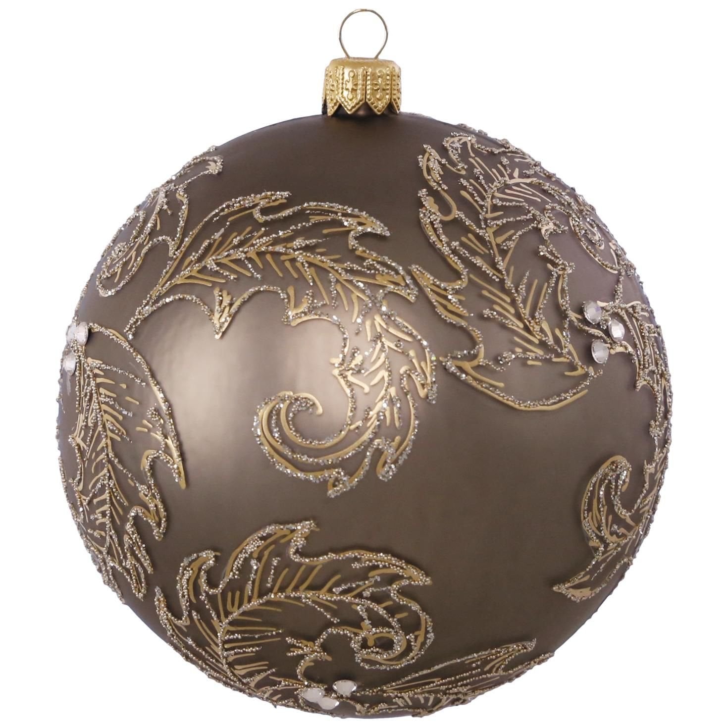 Hallmark Heritage Ornament Angel Ball Blown Glass