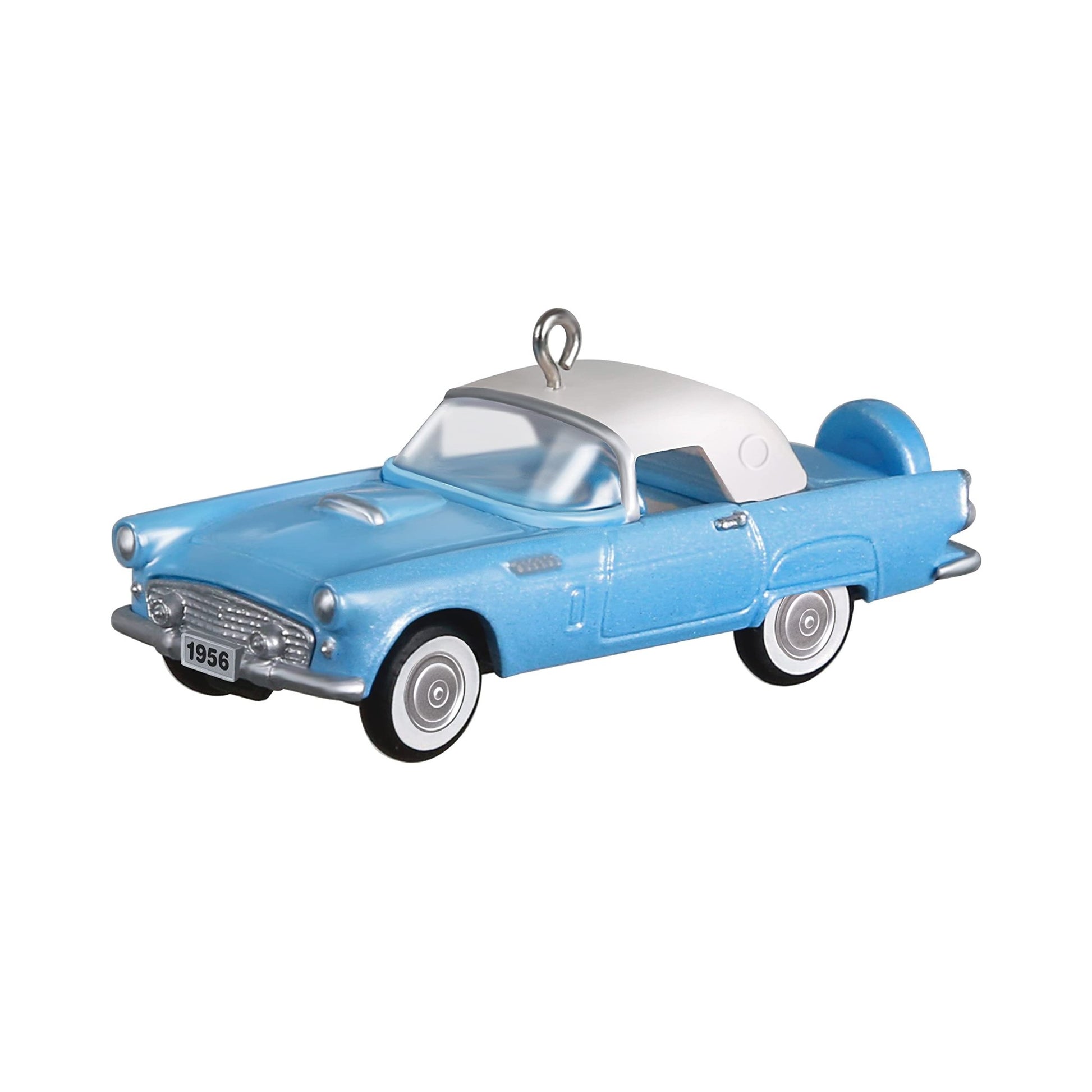 Hallmark Keepsake 0.79" Miniature Christmas Ornament 2021, 1956 Ford Thunderbird Lil' Classic Cars, Mini