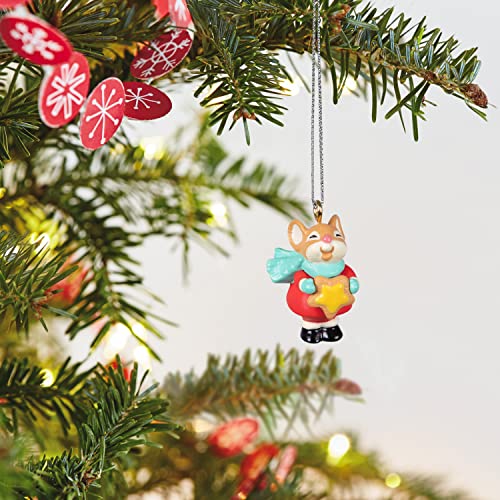 Hallmark Keepsake 0.79" Miniature Christmas Ornament 2022, Sweet Lil' Mouse, Mini