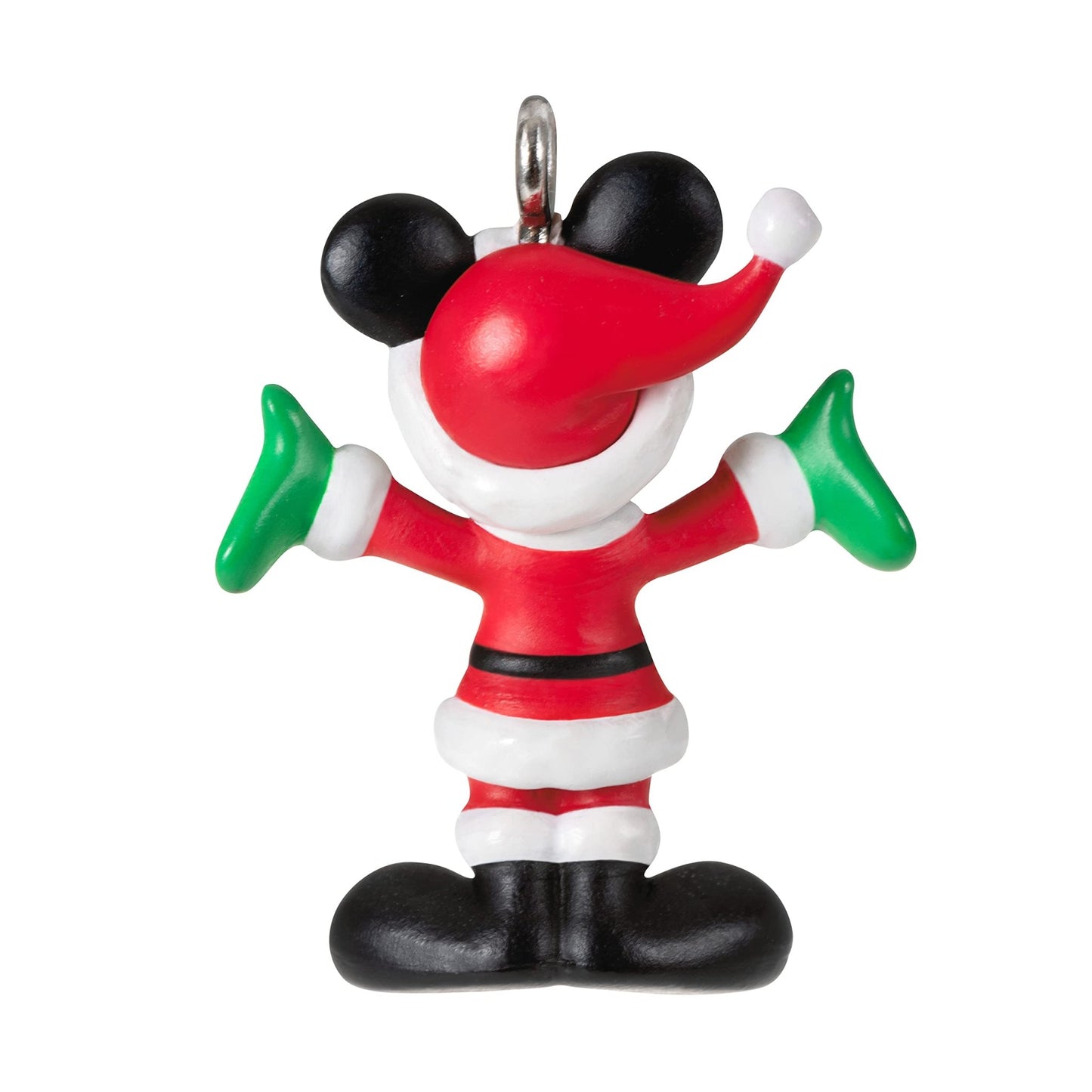 Hallmark Keepsake 0.8" Miniature Christmas Ornament 2021, Disney Mickey Mouse Merry Lil' Mickey, Mini