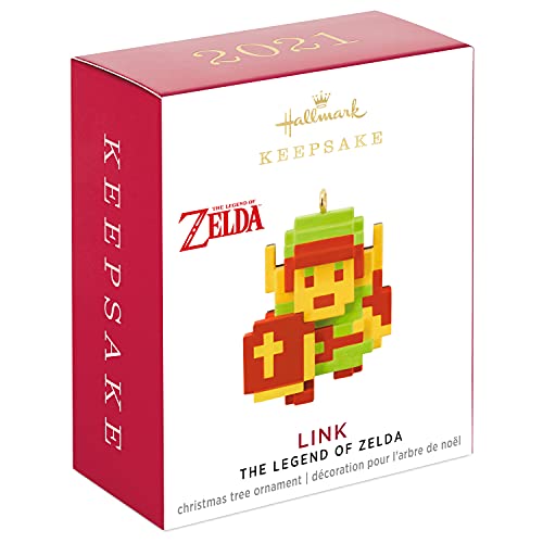 Hallmark Keepsake 0.9" Miniature Christmas Ornament 2021, Nintendo The Legend of Zelda Link, Mini