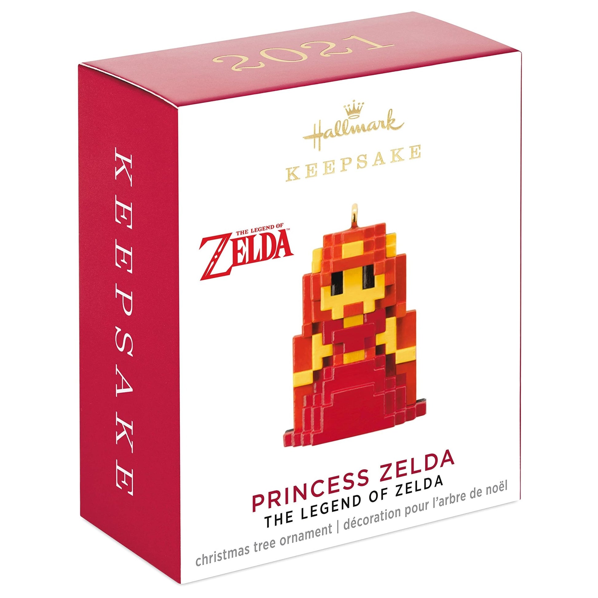 Hallmark Keepsake 0.96" Miniature Christmas Ornament 2021, Nintendo The Legend of Zelda Princess Zelda, Mini