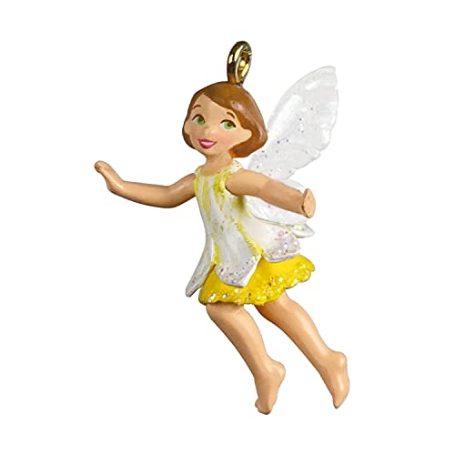 Hallmark Keepsake 1" Miniature Christmas Ornament 2021, Dainty Daffodil Fairy, Mini