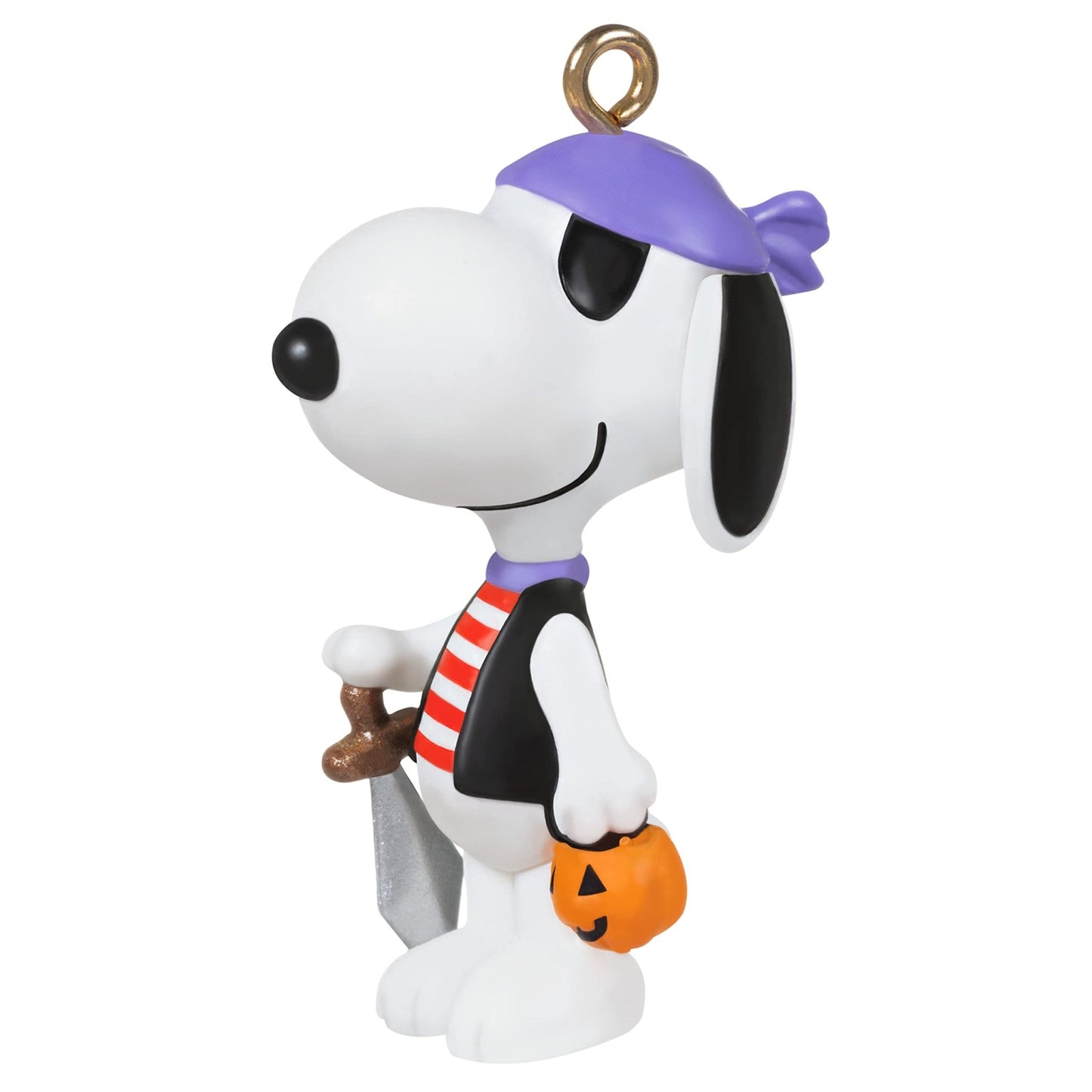 Hallmark Keepsake 1” Miniature Halloween Ornament 2021, Peanuts Pirate Snoopy, Mini