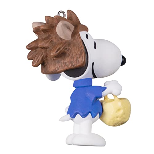 Hallmark Keepsake 1.17" Miniature Halloween Ornament 2022, The Peanuts Gang Werewolf Snoopy, Mini