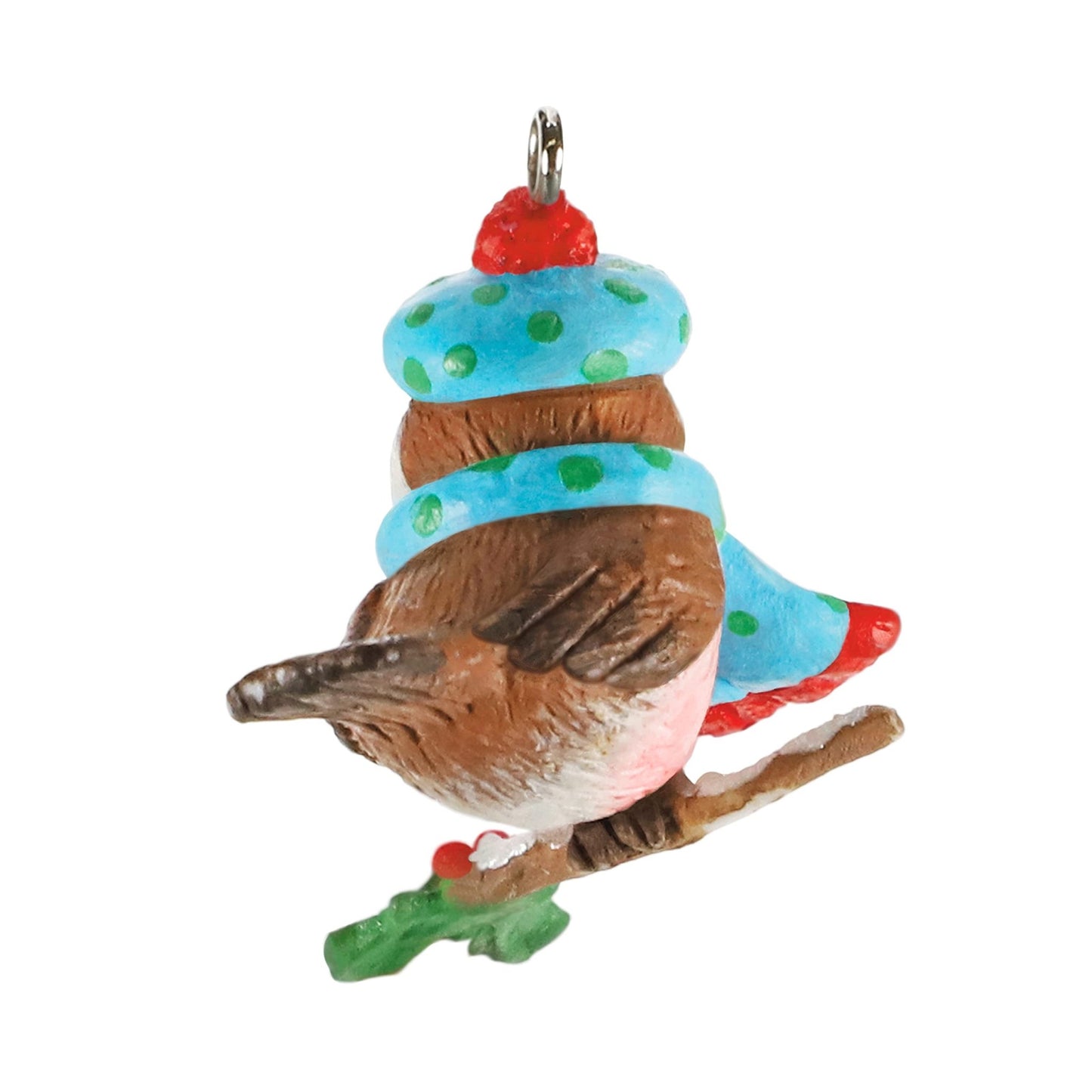 Hallmark Keepsake 1.2" Miniature Christmas Ornament 2021, Cozy Lil' Critters Bird, Mini