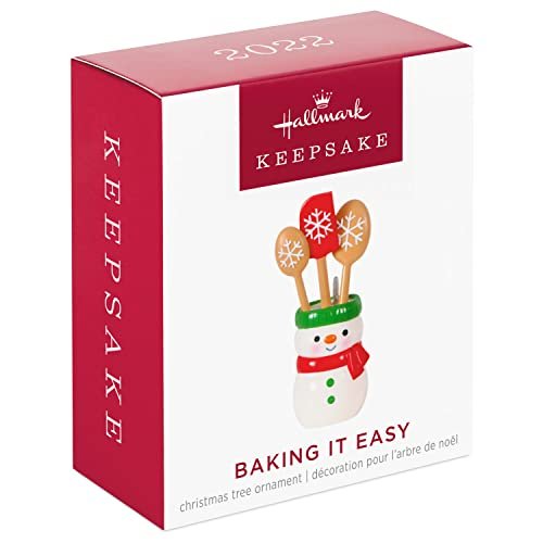 Hallmark Keepsake 1.5" Miniature Christmas Ornament, Baking It Easy, Mini