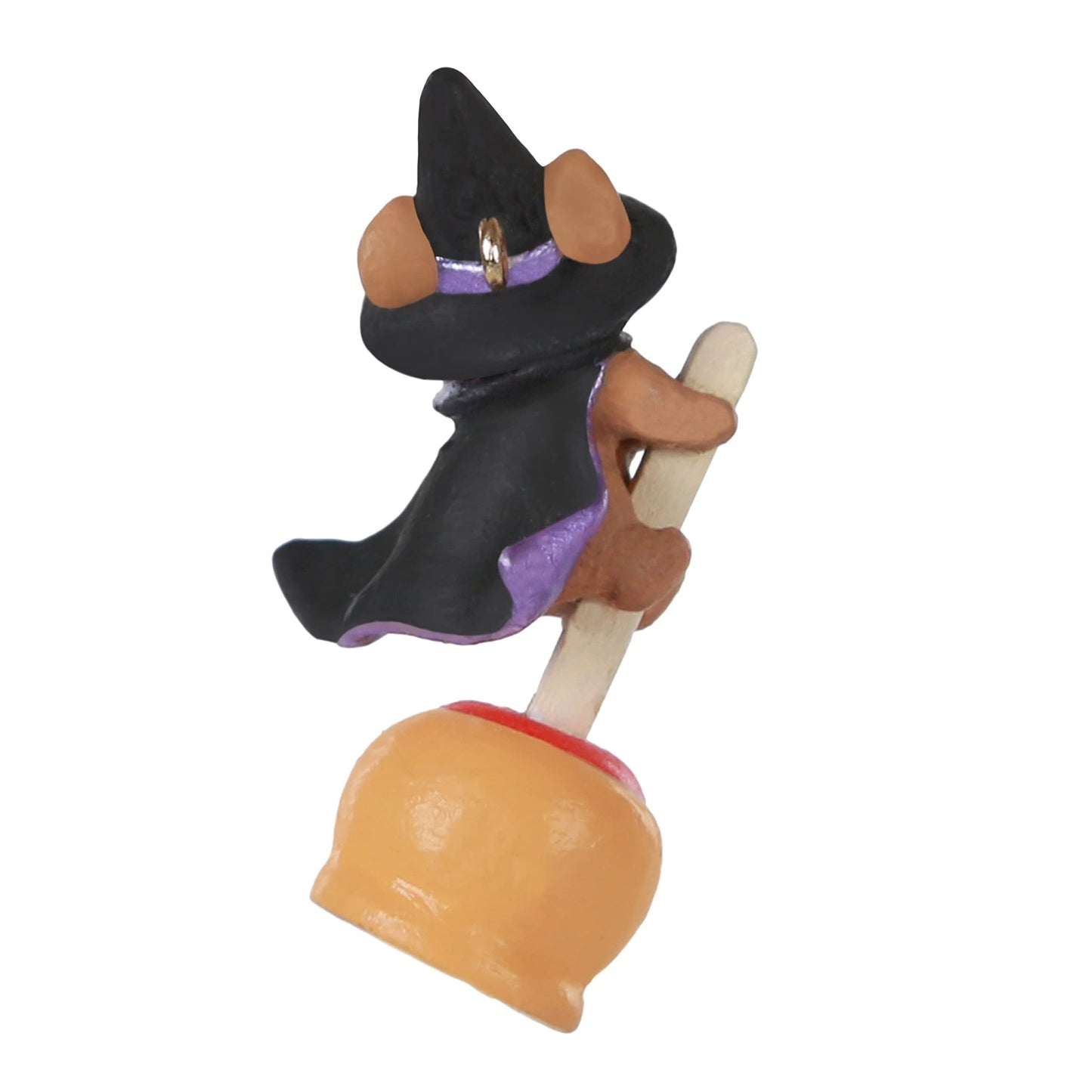 Hallmark Keepsake 1.5” Miniature Halloween Ornament 2021, Caramel Apple Cutie Mouse, Mini