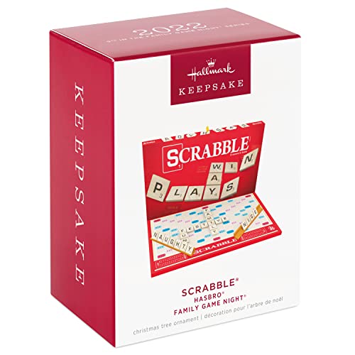 Hallmark Keepsake 1799QXR9266 Ornament, 2022 Scrabble Board Game