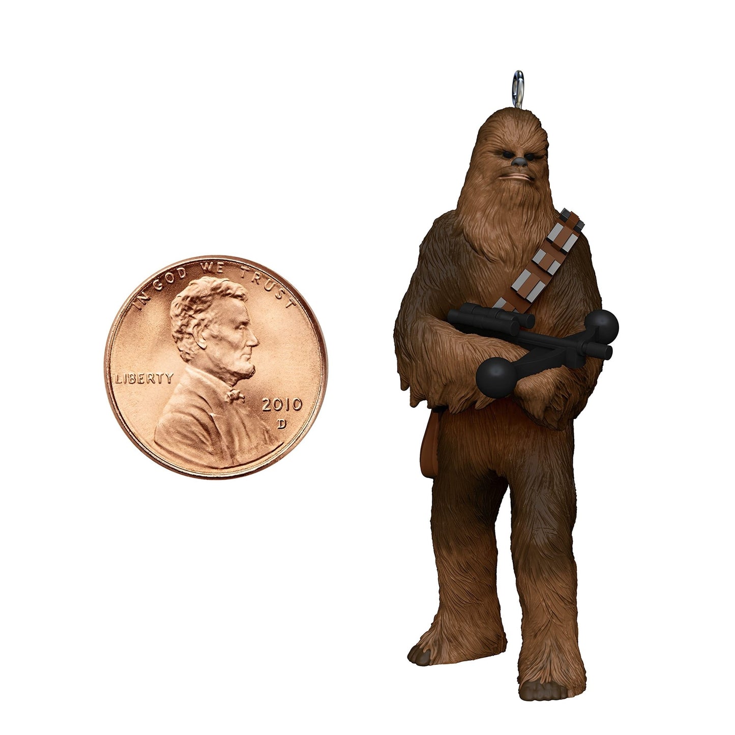 Hallmark Keepsake 2" Miniature Christmas Ornament 2021, Star Wars Chewbacca, Mini