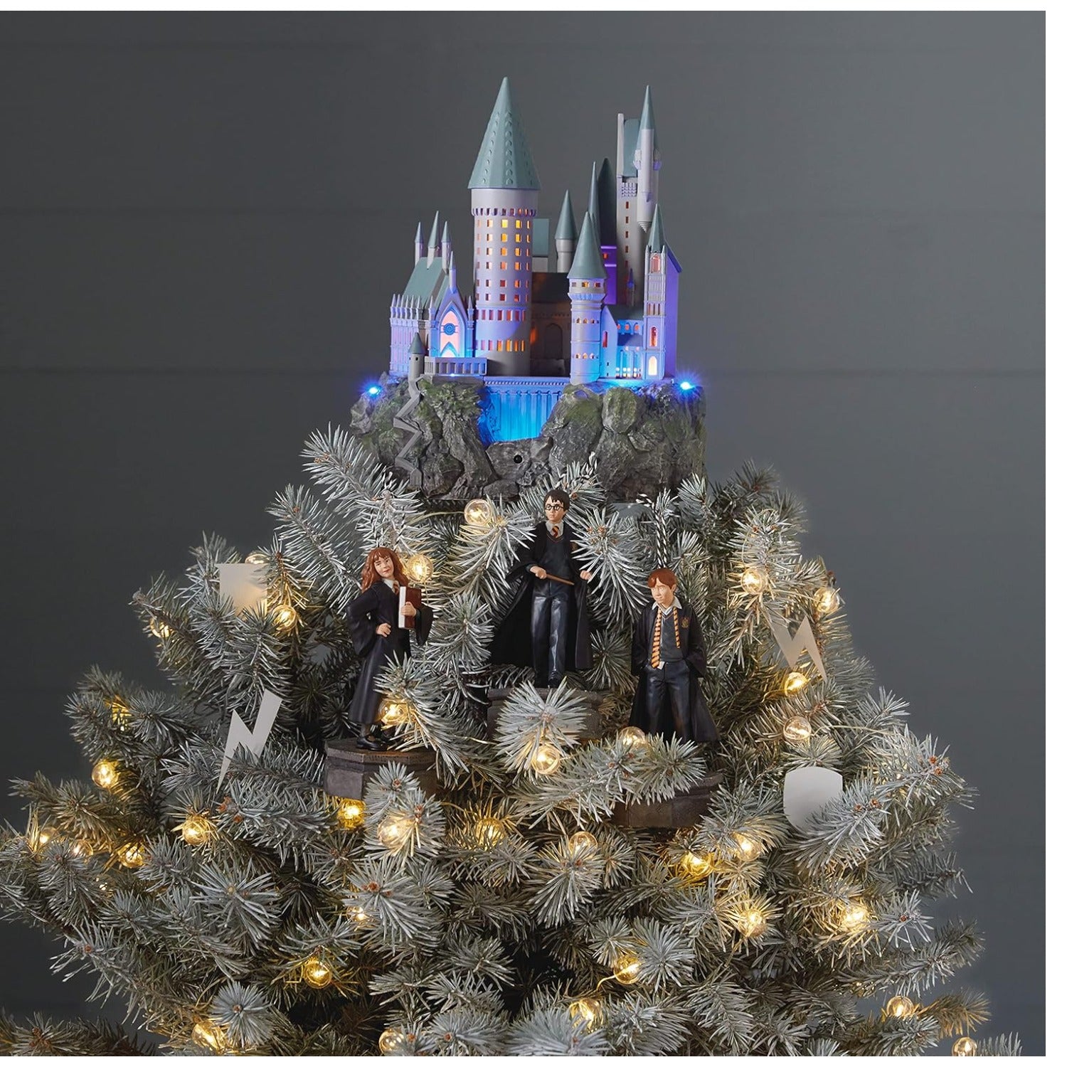 Hallmark Keepsake 2020, Harry Potter Collection Hogwarts Castle Storytellers Musical Christmas Tree Topper With Light