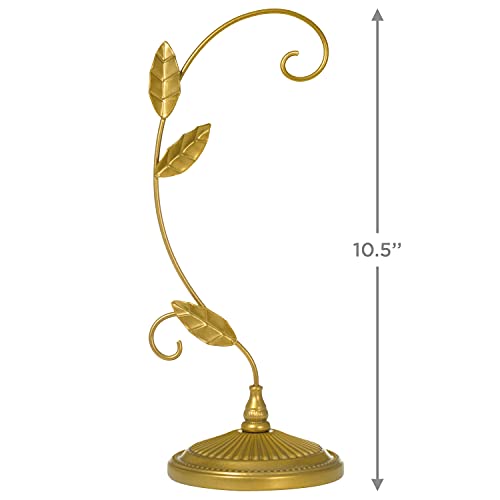 Hallmark Keepsake 2022, Gilded Leaves Gold-Tone Metal Ornament Display Stand