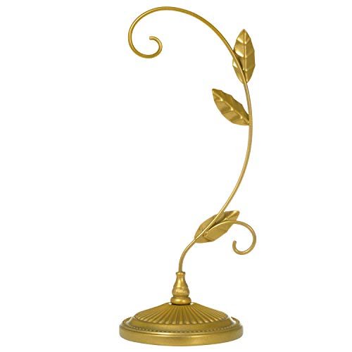 Hallmark Keepsake 2022, Gilded Leaves Gold-Tone Metal Ornament Display Stand