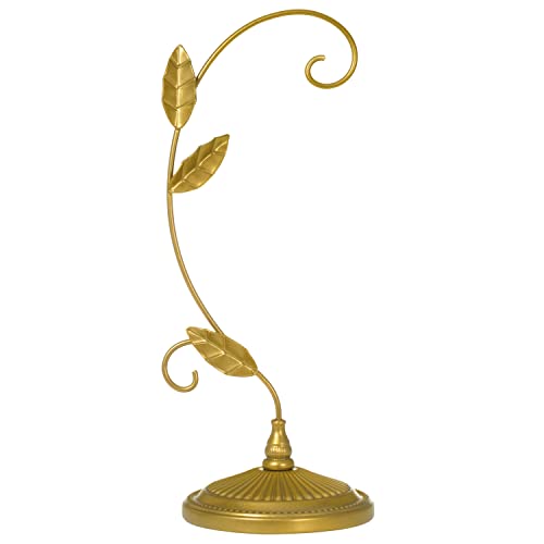 Hallmark Keepsake 2022, Gilded Leaves Gold-Tone Metal Ornament Display Stand